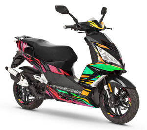 Kit déco Peugeot Speedfight 3 - 2009-2015 Eclipse | autocollants moto | personnalisation 50cc | armysctv