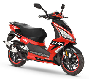Kit déco Peugeot Speedfight 3 - 2009-2015 Lenovo | autocollants moto | personnalisation 50cc | armysctv