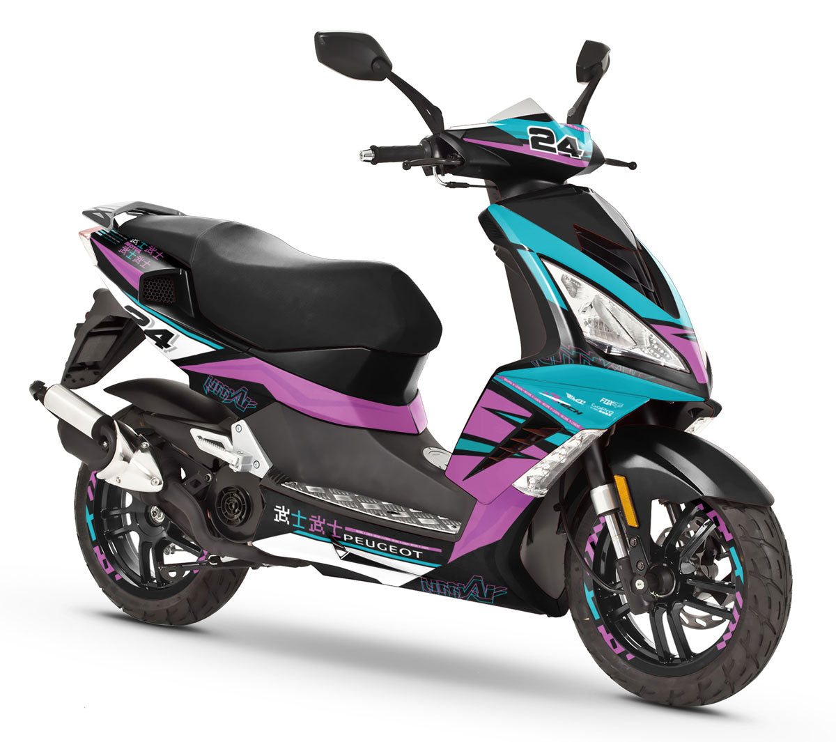 Dekor kit Peugeot Speedfight 3 - 2009-2015 Armee Geier | Motorradaufkleber | Personalisierung 50cc | armysctv