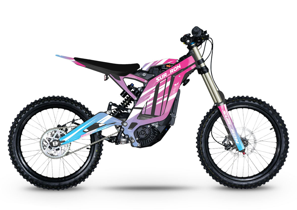 Kit déco Sur-Ron Light-Bee X-Fast | autocollants moto | personnalisation 50cc | armysctv