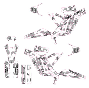 Kit déco 100% perso Sur-Ron Light-Bee | autocollants moto | personnalisation 50cc | armysctv