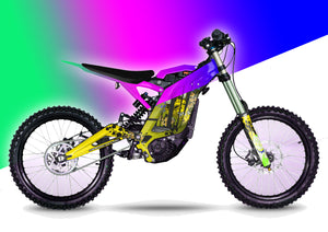 Kit déco 100% perso Sur-Ron Light-Bee | autocollants moto | personnalisation 50cc | armysctv