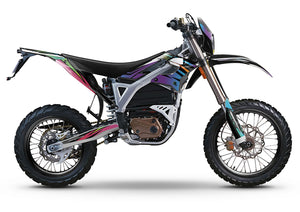 Graphics kit Sur-Ron Storm Bee Army Eclipse | motorcycle stickers | customization 50cc | armysctv