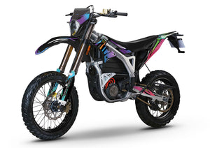 Graphics kit Sur-Ron Storm Bee Army Eclipse | motorcycle stickers | customization 50cc | armysctv