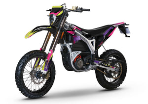 Kit déco Sur-Ron Storm Bee Neon | autocollants moto | personnalisation 50cc | armysctv