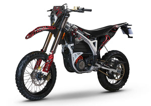 Graphics kit Sur-Ron Storm Bee Army Waves | motorcycle stickers | customization 50cc | armysctv