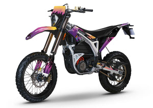 Graphics kit Sur-Ron Storm Bee Miami | motorcycle stickers | customization 50cc | armysctv