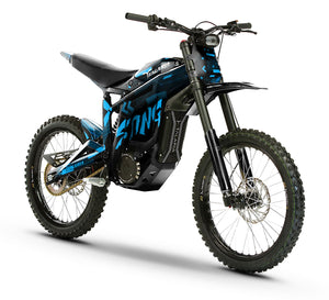 Dekor kit Talaria Sting MX3 & R-MX4 Blaue Karte | Motorradaufkleber | Personalisierung 50cc | armysctv