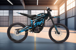 Dekor kit Talaria Sting MX3 & R-MX4 Blaue Karte | Motorradaufkleber | Personalisierung 50cc | armysctv