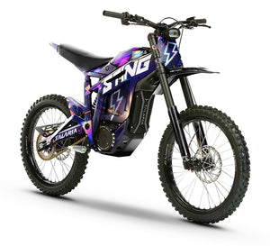 Kit pegatinas Talaria Sting MX3 y R-MX4 Crazy Neon | pegatinas para moto | personalización 50cc | armysctv