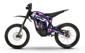 Kit pegatinas Talaria Sting MX3 y R-MX4 Crazy Neon | pegatinas para moto | personalización 50cc | armysctv