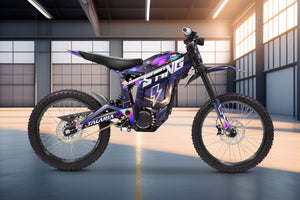 Kit pegatinas Talaria Sting MX3 y R-MX4 Crazy Neon | pegatinas para moto | personalización 50cc | armysctv