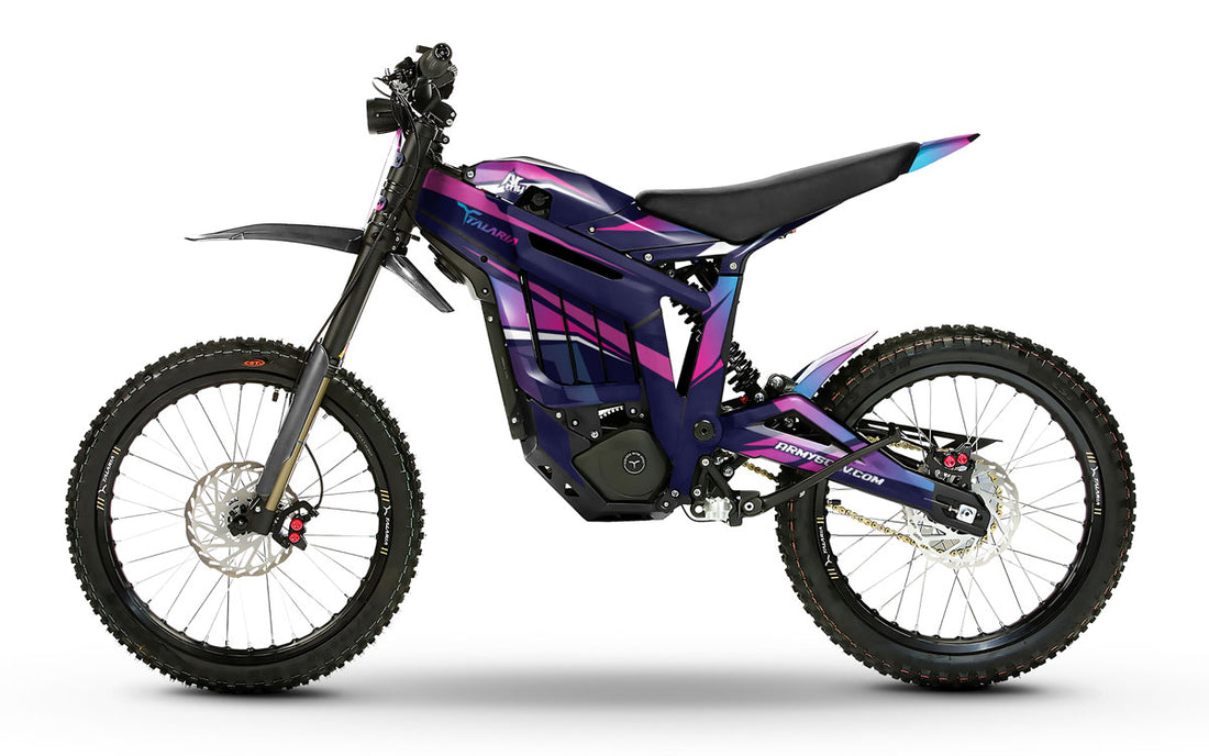Graphic decals Talaria Sting MX3 & R-MX4 Crazy Pink - Vibrant and ...