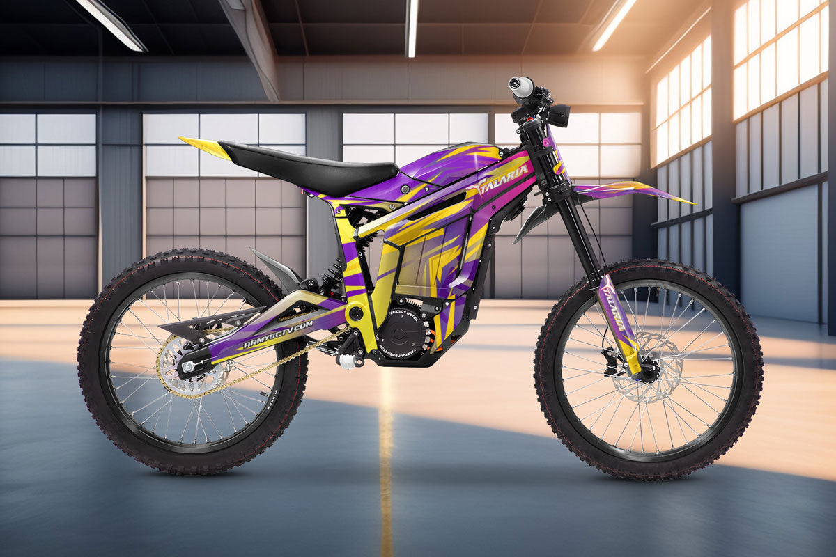 Kit déco Talaria Sting MX3 & R-MX4 Flamer | autocollants moto | personnalisation 50cc | armysctv