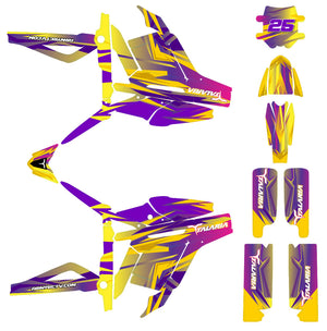 Kit pegatinas Talaria Sting MX3 y R-MX4 Flamer | pegatinas para moto | personalización 50cc | armysctv