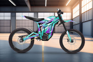 Kit pegatinas Talaria Sting MX3 y R-MX4 MX Sky | pegatinas para moto | personalización 50cc | armysctv