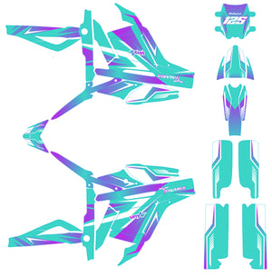 Kit pegatinas Talaria Sting MX3 y R-MX4 MX Sky | pegatinas para moto | personalización 50cc | armysctv