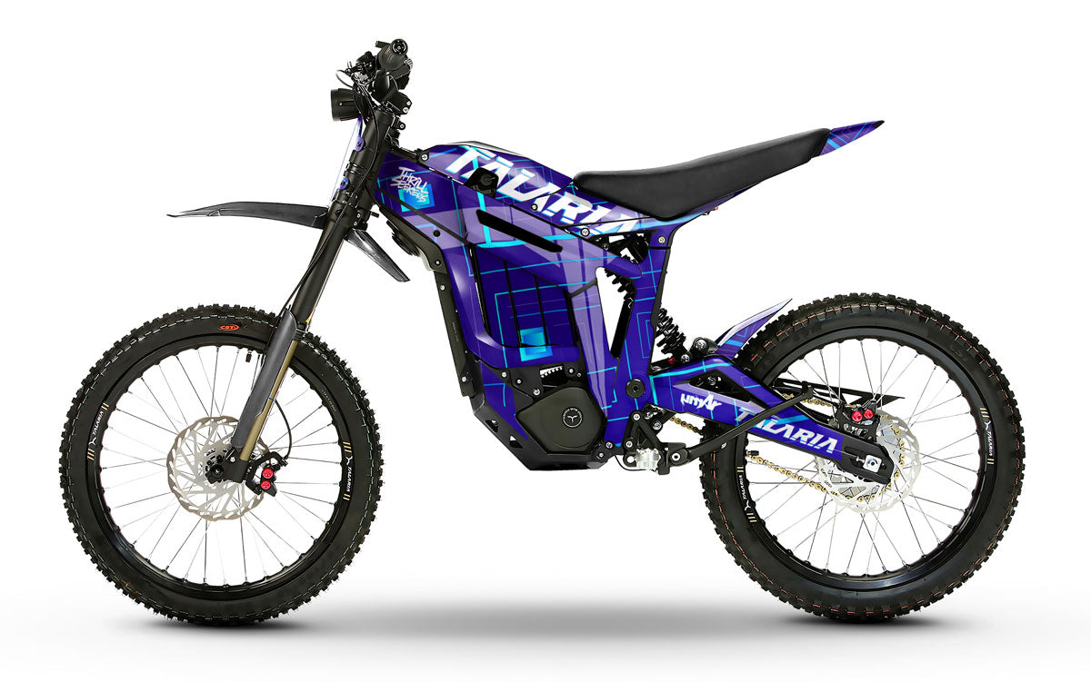 Kit déco Talaria Sting MX3 & R-MX4 Recblue | autocollants moto | personnalisation 50cc | armysctv