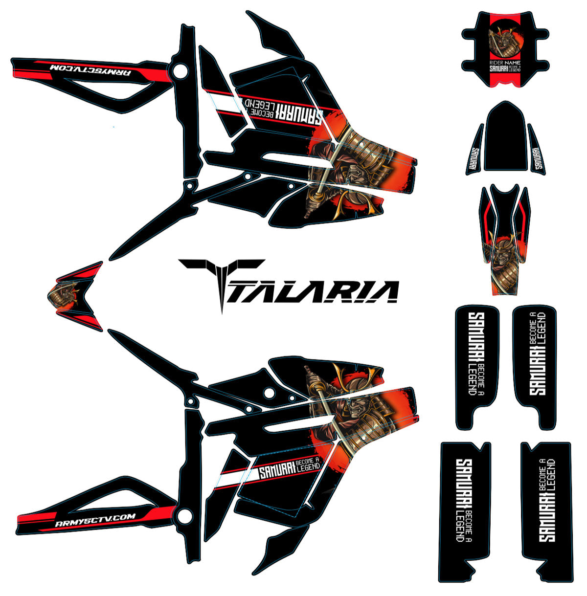 Kit Estensione Pedane Abbassabili Per Talaria Sting MX3 E R MX4, In Alluminio CNC, Nero, Regolazione 25,4 Mm
