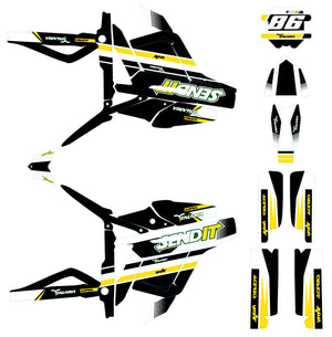 Dekor kit Talaria Sting MX3 & R-MX4 Sende es | Motorradaufkleber | Personalisierung 50cc | armysctv