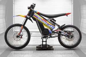 Talaria X3 Vintage Graphics Kit | motorcycle stickers | 50cc customization | armysctv