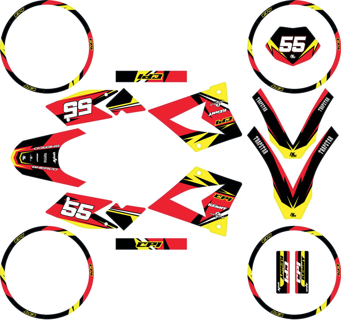 Kit déco 50cc CPI SMX 2005-2015 Stream