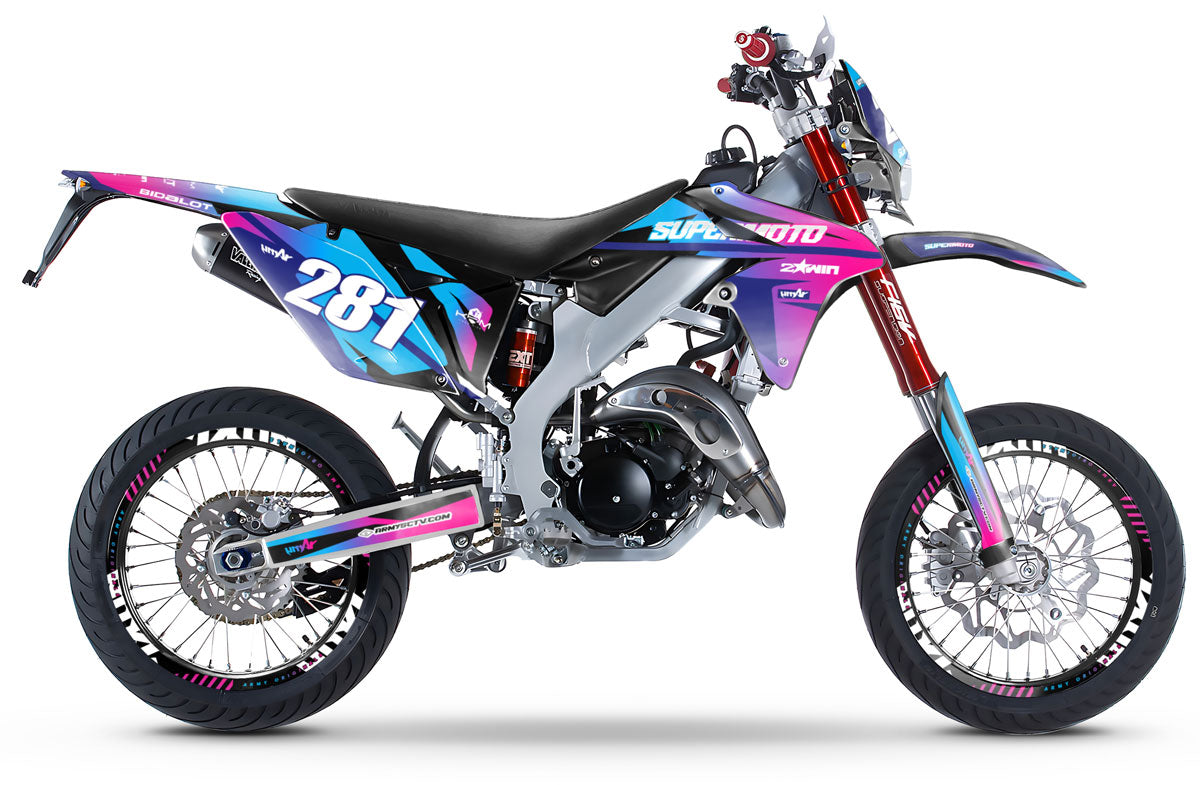 Kit déco 50cc Valenti Racing Blast