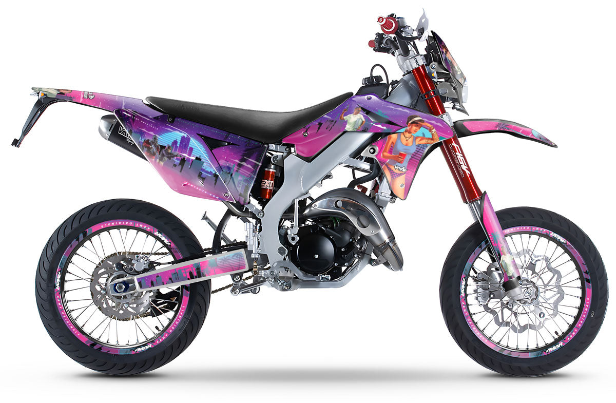 Kit déco 50cc Valenti Racing Vice City