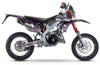 Kit déco 50cc Valenti Racing Army Redrum