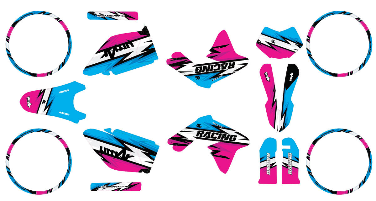 Kit déco 50cc Valenti Racing Army Victory