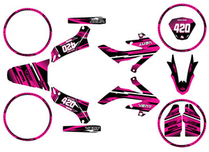 Dekor kit Vent Derapage 2019-2020 Traum | Motorradaufkleber | Personalisierung 50cc | armysctv