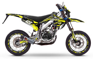 Kit déco Vent Derapage 2019-2020 Huitième | autocollants moto | personnalisation 50cc | armysctv