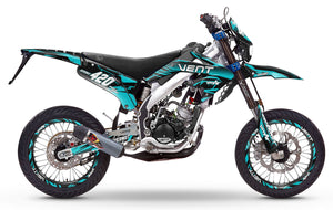 Kit déco Vent Derapage 2019-2020 Huitième | autocollants moto | personnalisation 50cc | armysctv