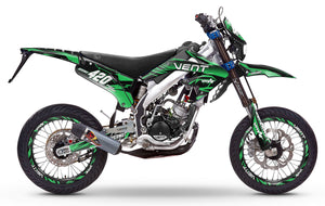 Kit déco Vent Derapage 2019-2020 Huitième | autocollants moto | personnalisation 50cc | armysctv