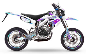 Kit déco Vent Derapage 2019-2020 Lys | autocollants moto | personnalisation 50cc | armysctv