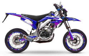 Kit déco Vent Derapage 2019-2020 Ninesky | autocollants moto | personnalisation 50cc | armysctv