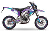 Kit déco Vent Derapage 2019-2020 Ninesky | autocollants moto | personnalisation 50cc | armysctv