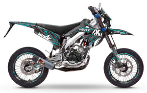 Graphics kit Vent Derapage 2019-2020 Army Redrum | motorcycle stickers | 50cc customization | armysctv