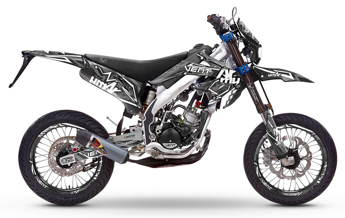 Deko-sett Vent Derapage 2019-2020 Army Redrum | motorsykkelklistremerker | tilpasning 50cc | armysctv