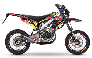 Kit déco Vent Derapage 2019-2020 Stream | autocollants moto | personnalisation 50cc | armysctv