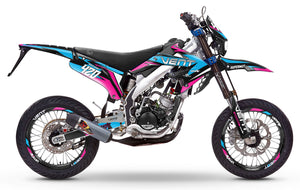 Kit déco Vent Derapage 2019-2020 Stream | autocollants moto | personnalisation 50cc | armysctv