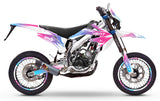 Kit déco Vent Derapage 2019-2020 X-Fast | autocollants moto | personnalisation 50cc | armysctv