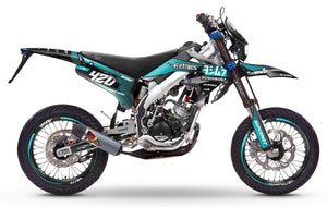 Kit déco Vent Derapage 2019-2020 Yoshi | autocollants moto | personnalisation 50cc | armysctv