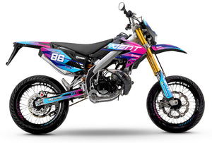 Kit déco 50cc Vent Derapage 2021-2022 Army Blast | autocollants moto | personnalisation 50cc | armysctv