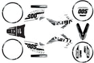 50cc Graphics kit Vent Derapage 2021-2022 Army Greys | motorcycle stickers | 50cc customization | armysctv