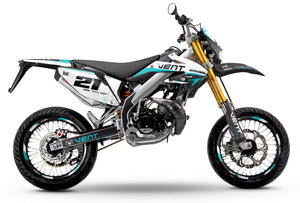 50cc Graphics kit Vent Derapage 2021-2022 Army Proxima | motorcycle stickers | 50cc customization | armysctv