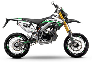 50cc Graphics kit Vent Derapage 2021-2022 Army Proxima | motorcycle stickers | 50cc customization | armysctv