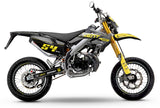 Kit déco 50cc Vent Derapage 2021-2022 Quake | autocollants moto | personnalisation 50cc | armysctv