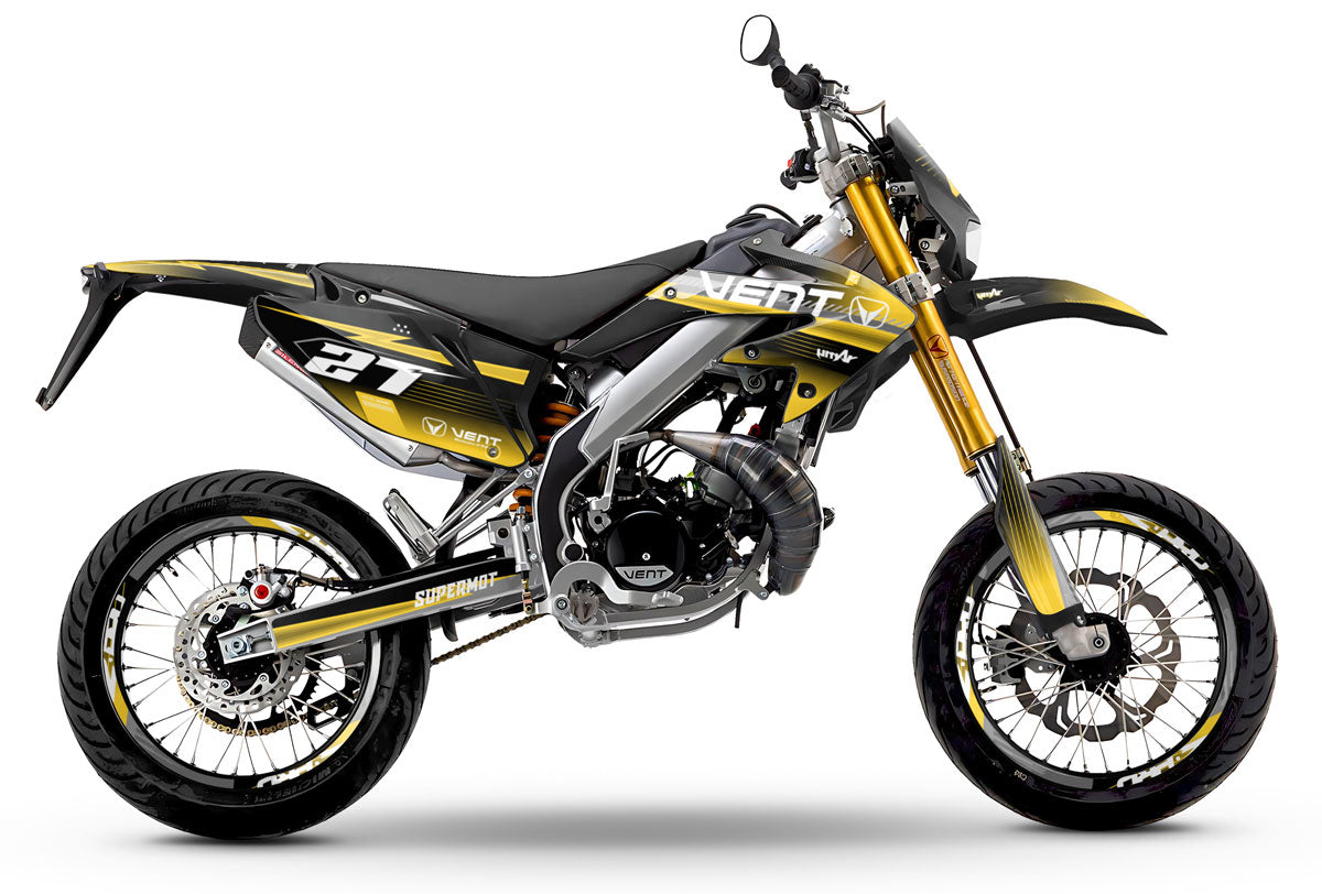 50cc Graphics kit Vent Derapage 2021-2022 Army Seventh | motorcycle stickers | 50cc customization | armysctv