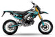 50cc Graphics kit Vent Derapage 2021-2022 Army Seventh | motorcycle stickers | 50cc customization | armysctv